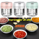 Mini Processador Elétrico, Portátil com lâminas de aço inox USB 250 ml - Loja Braz Inovações