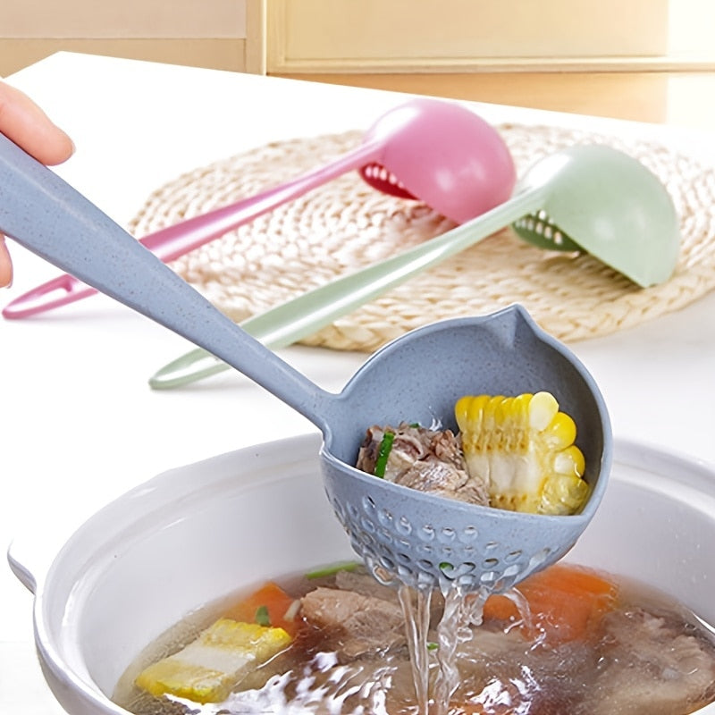 Colher De Sopa com Coador 2 Em 1